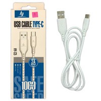 کابل شارژ و دیتا Type C 1 متری فست HY-C5