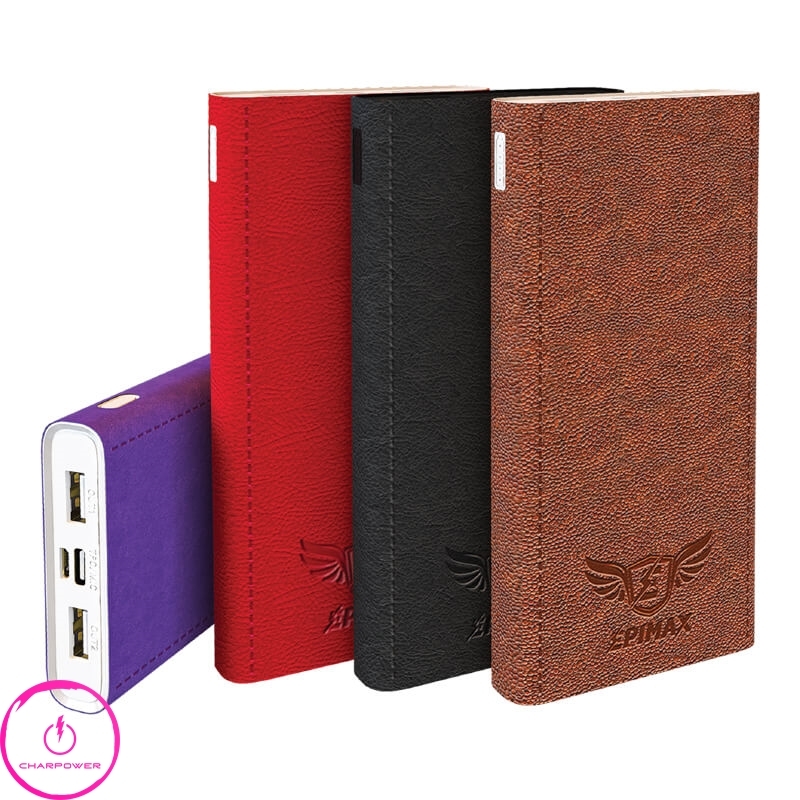 پاوربانک چرمی اپیمکس Epimax مدل EP-33 ظرفیت 10400 توان 100 وات