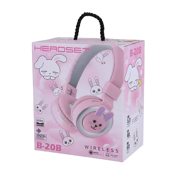 هدفون مدلB20B طرح گربه